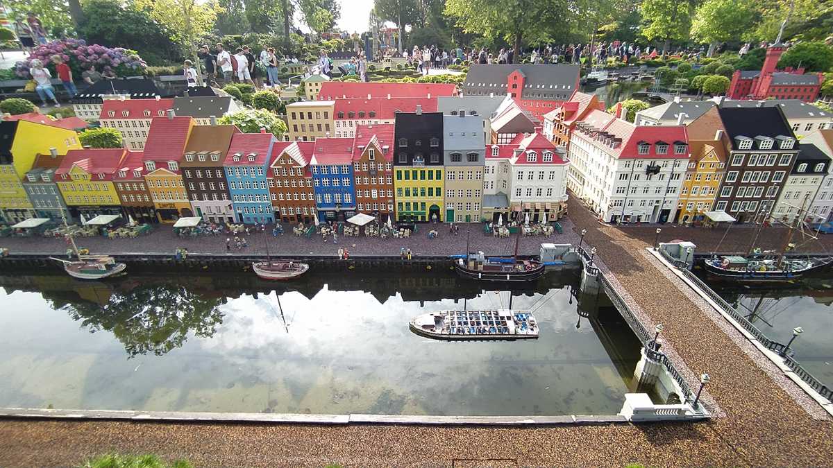 Die Nachbildung von Kopenhagen im Legoland Billund
