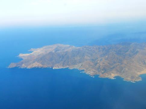Annäherung an das afrikanische Festland - Flug mit Air Nostrum nach Melilla