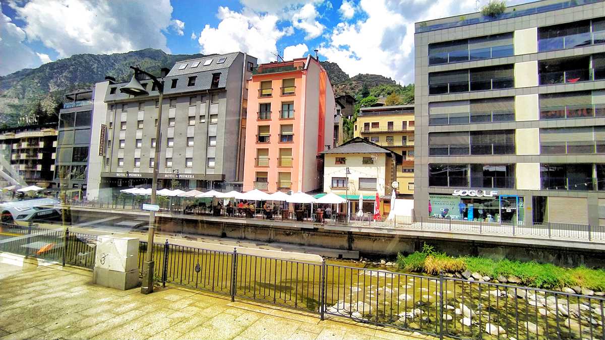 Die Hauptstadt von Andorra, Andorra La Vella