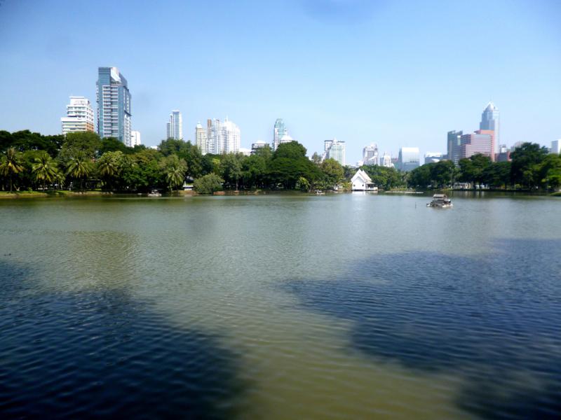 Eine grüne Oase in Bangkok, der Lumphini Park