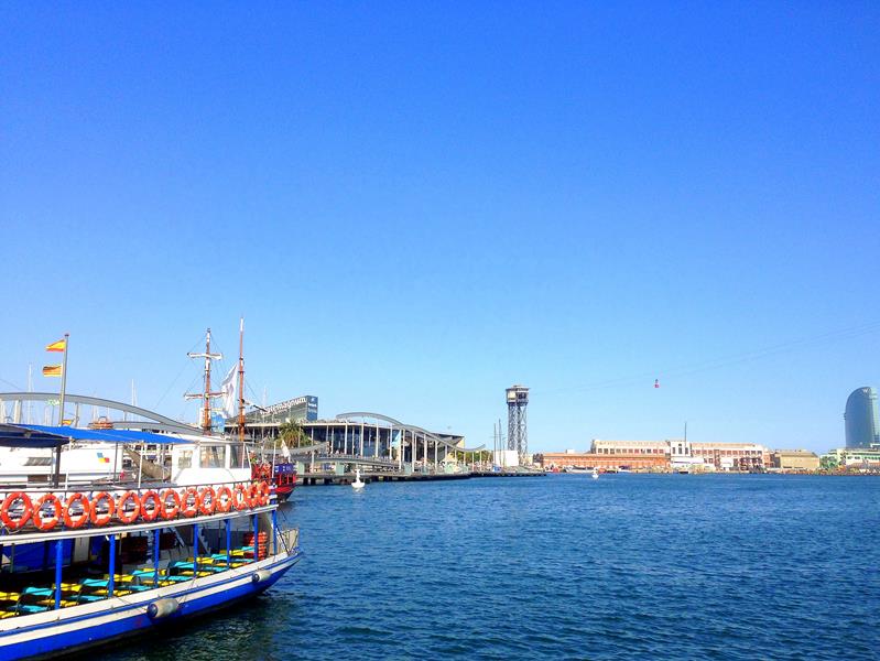 Die Marina von Barcelona