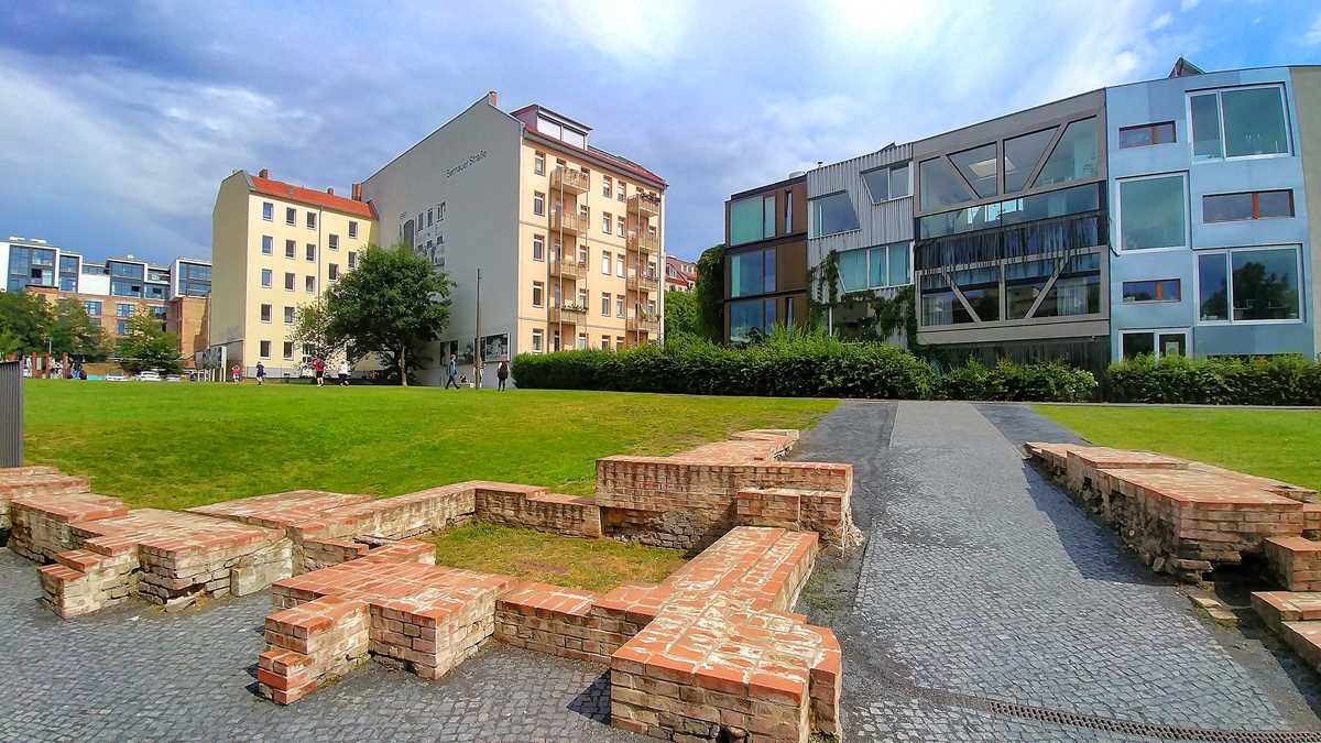Die Gedenkstätte Bernauer Straße, einer der wichtigsten Orte der deutschen Teilung