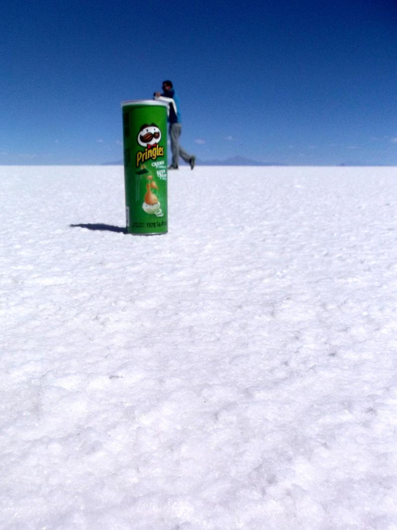 Die spektakuläre Salzwüste - die typischen Spezialeffekte der Salar de Uyuni