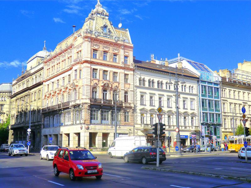 Historische Gebäudekultur in Budapest