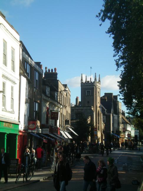 Die Bridge Street in Cambridge