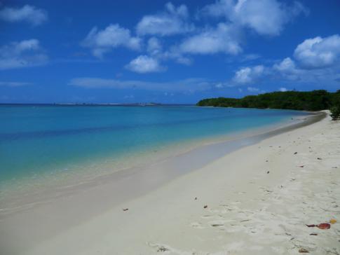 Paradise Beach, der vielleicht schönste Strand von Carriacou