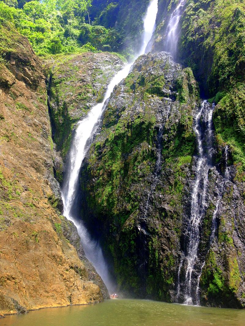 Der höchste Wasserfall der Dominikanischen Republik und der Karibik, der Salto de la Jalda