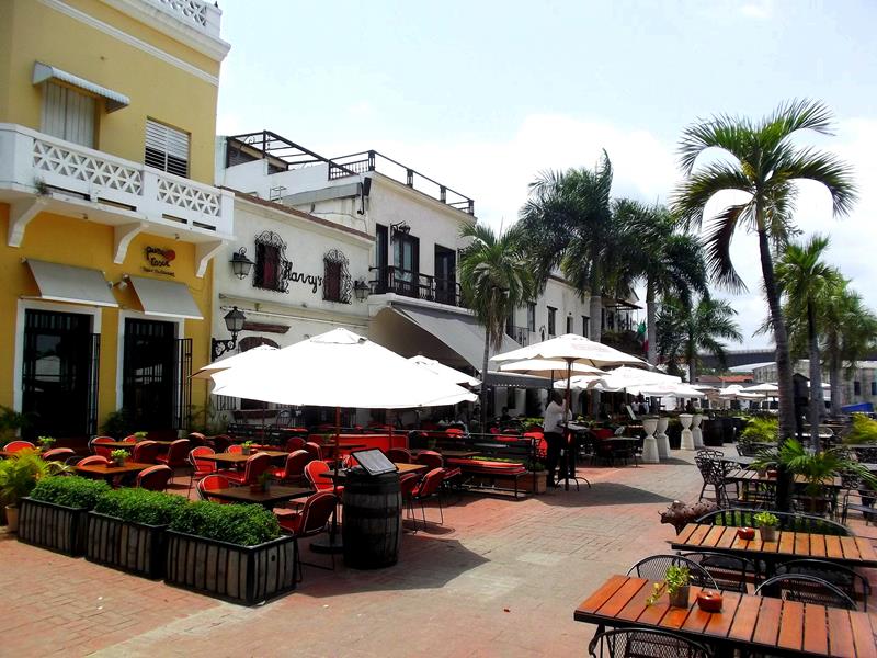 Der Plaza Espana, der prestigeträchtigste Platz der Zona Colonial