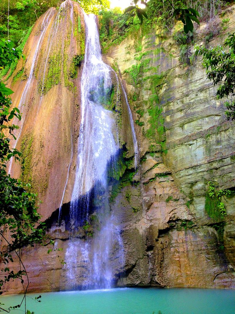 La Rejolla, einer der spektakulärsten Wasserfälle der Dominikanischen Republik