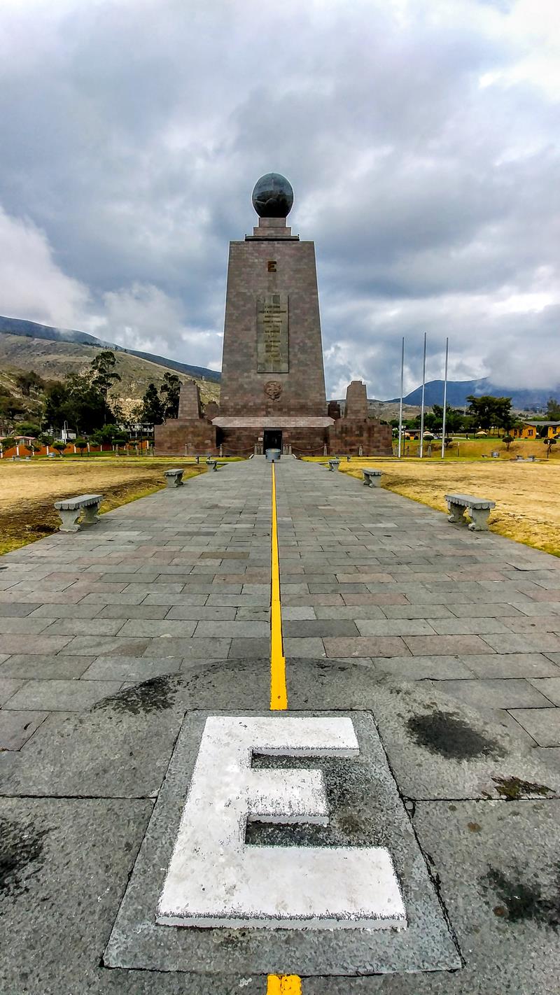 Mitad del Mundo, die Äquatormitte nördlich von Quito