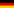 Die Flagge von Deutschland