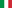 Die Flagge von Italien