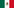 Die Flagge von Mexico