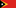 Die Flagge von Timor-Leste