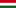 Die Flagge von Ungarn