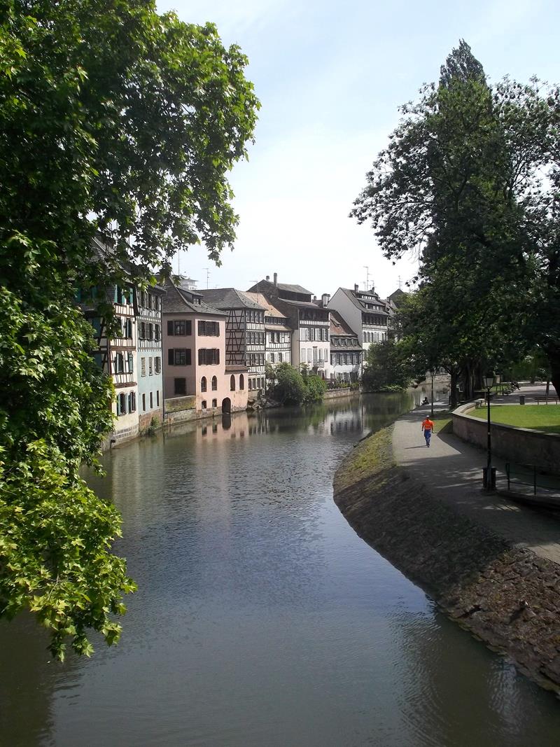 Das hübsche Viertel Petit France in Straßburg