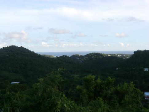 Ausblick vom Mt. Airy auf die Ostküste von Grenada