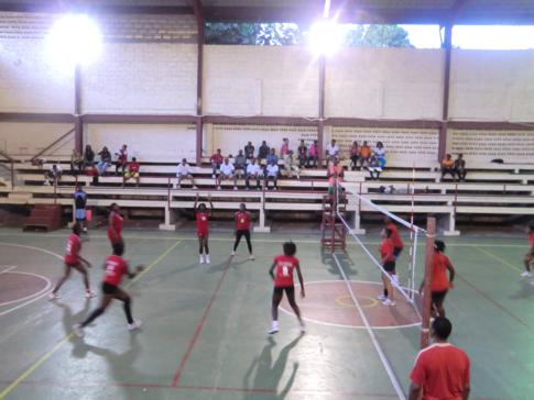 Das Frauen-Finale 2011 der Grenada Volleyball Association