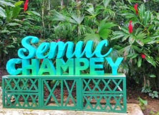 Semuc Champey, eine der wichtigsten Sehenswürdigkeiten in Guatemala