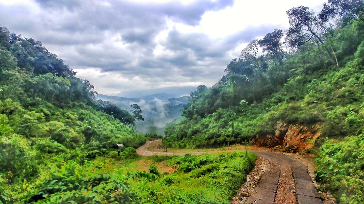 Der Weg von Lanquin nach Semuc Champey in Guatemala