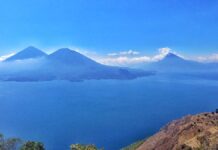 Toller Ausblick auf der Wanderung von Santa Catarina Palopo zum Mirador Mario Montenegro am Lake Atitlan