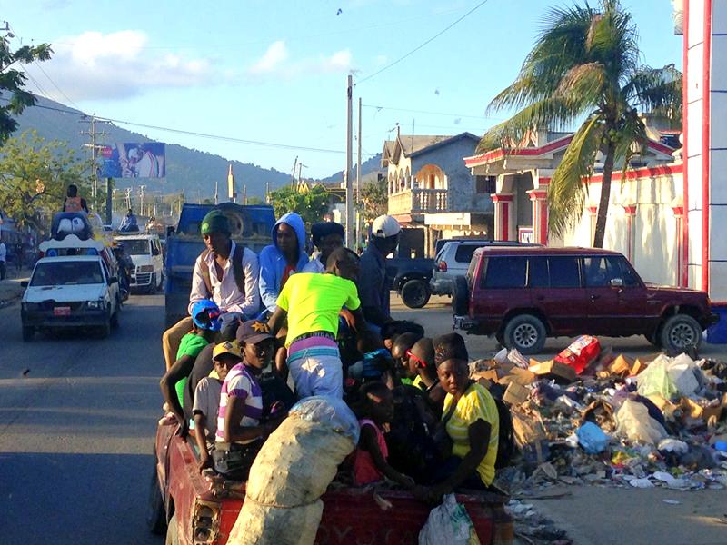 Ankunft in Cap-Haitien bei Chaos und Müll
