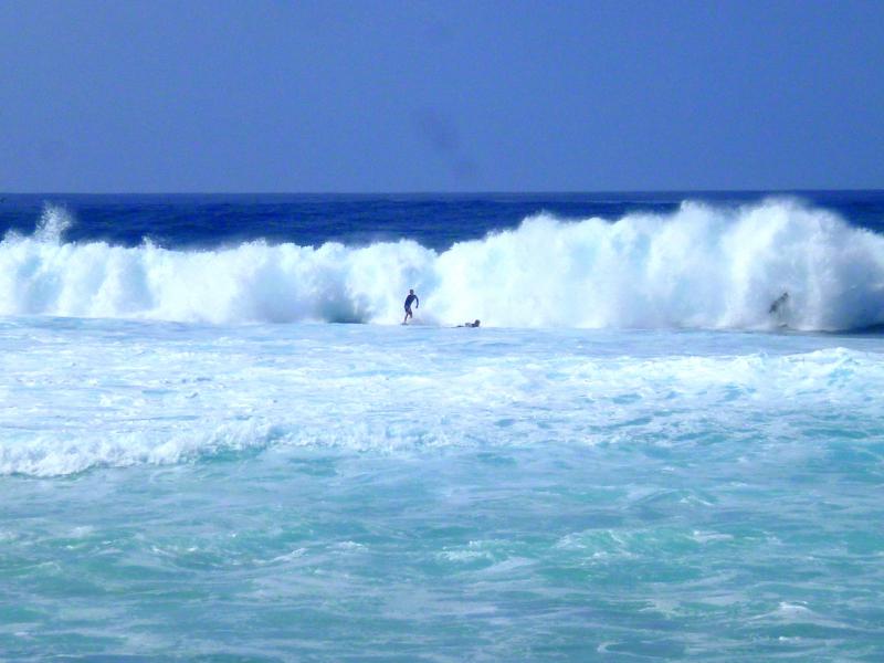 Die North Shore von Oahu ist eines der berühmtesten Surfreviere auf Hawaii
