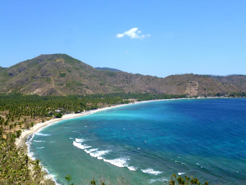 Auch Lombok hat traumhafte Strände zu bieten - u.a. an der Westküste bei Senggigi