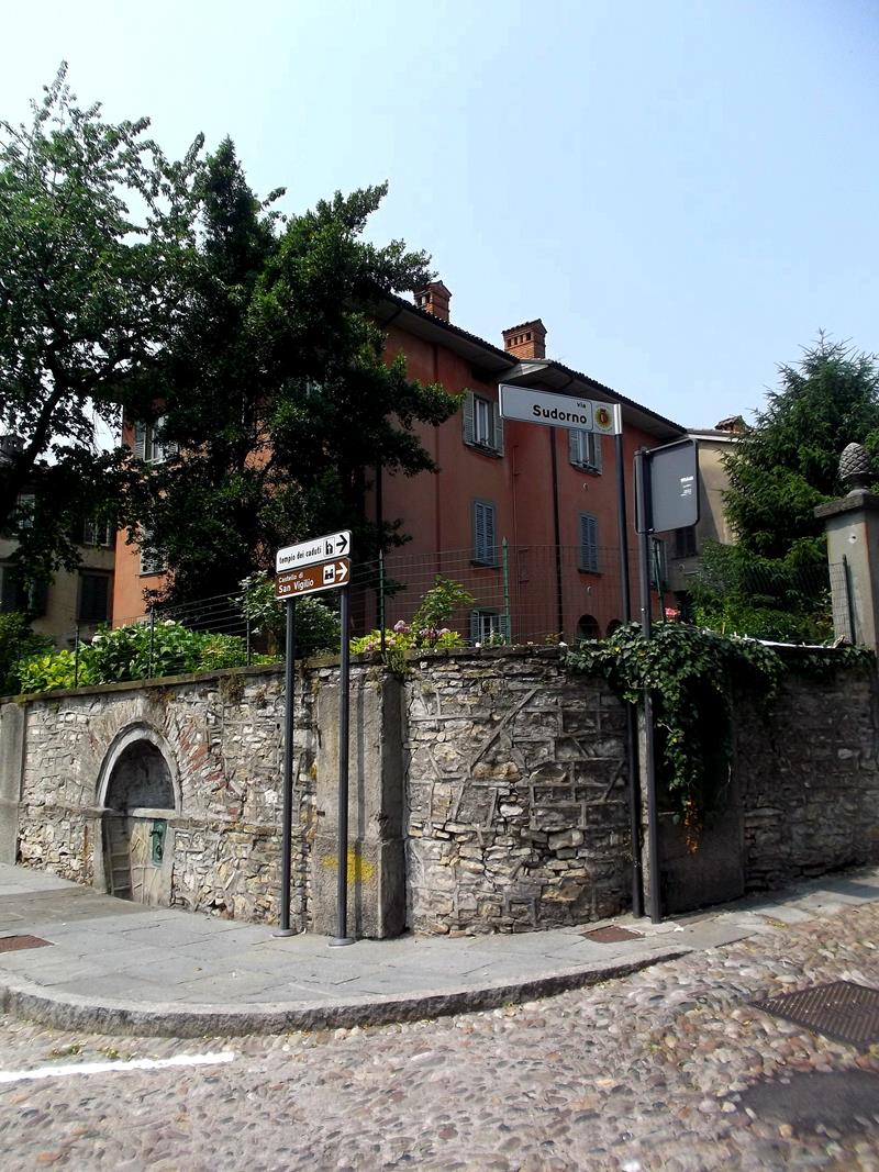 San Vigilio, ein Teil der Citta Alta von Bergamo