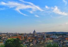 Aussicht über das historische Rom