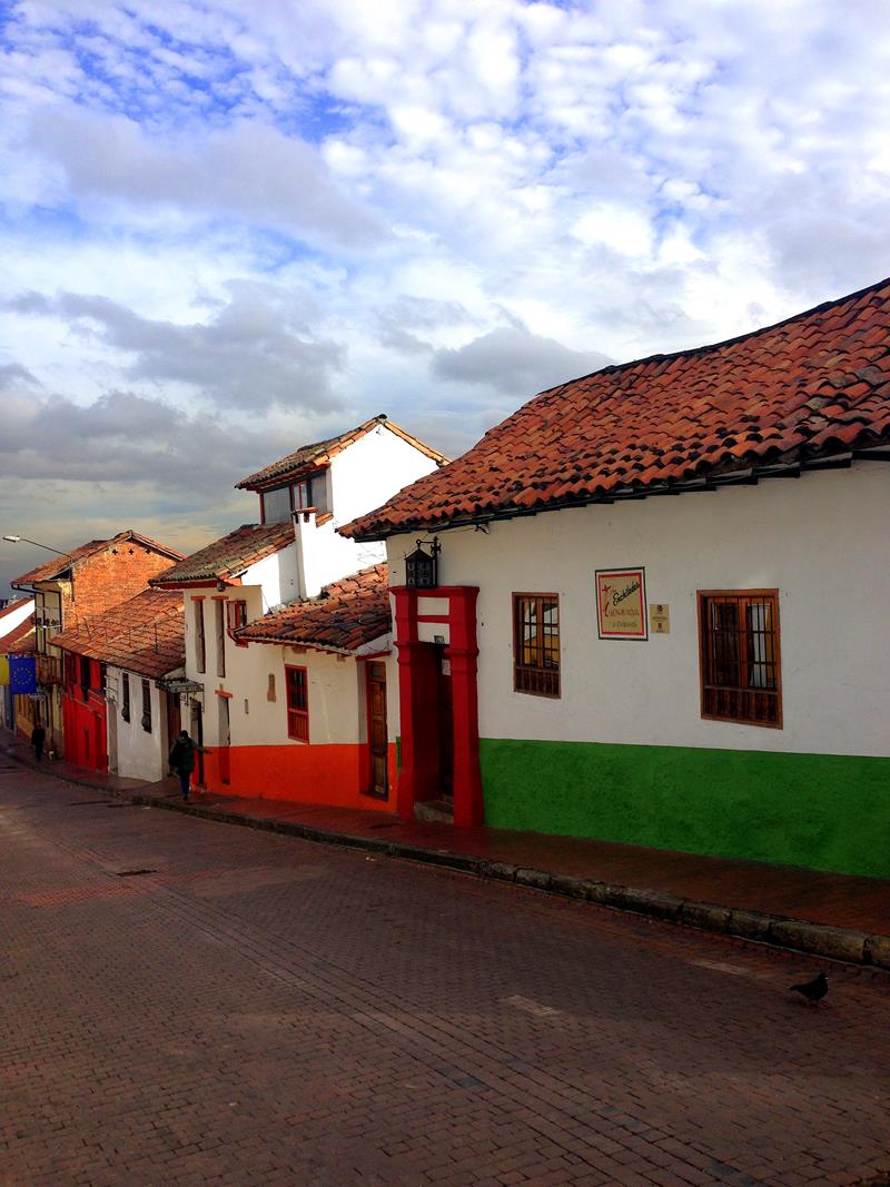 Die historische Altstadt von Bogota - La Candelaria