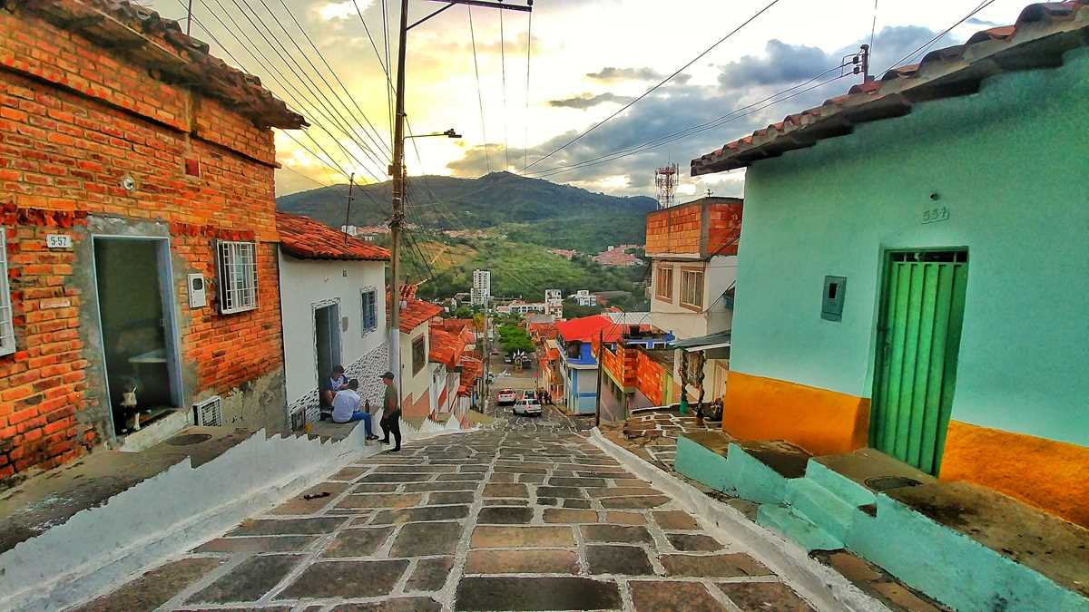 Die im Zentrum von Kolumbien gelegene Stadt San Gil