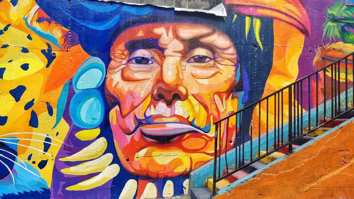 Die Comuna 13 in Medellin, eine der Top-Sehenswürdigkeiten