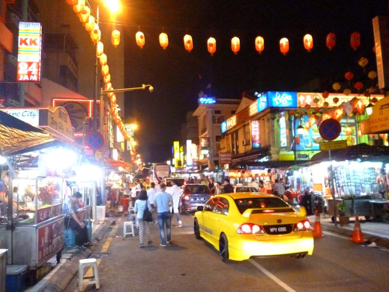 Chinatown, pulsierendes Viertel und Kneipenmeile in Kuala Lumpur