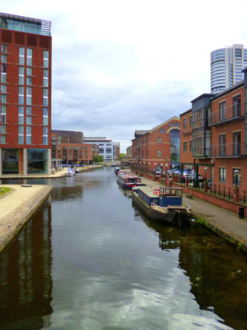Der kleine und gemütliche Hafen von Leeds