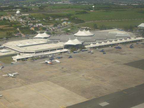 Der Grantley Adams International Airport in Barbados