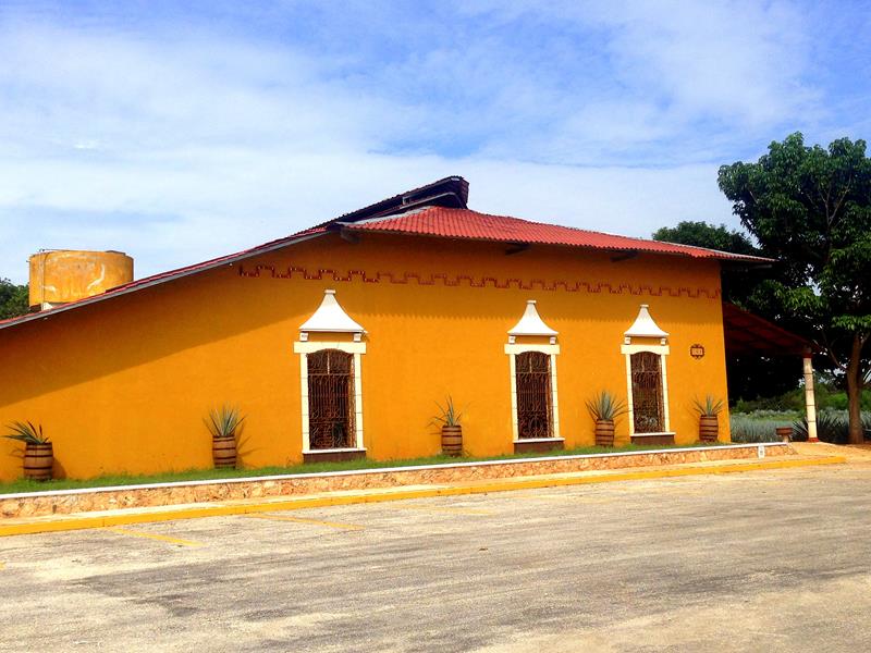Die Mayapan Tequila Destillerie in Valladolid auf der Halbinsel Yucatan