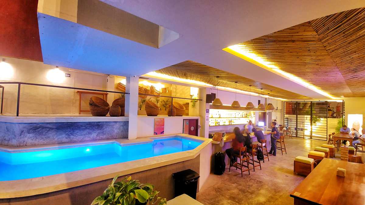 Das oostel Smart Hotel, eines der modernsten Hostels in Tulum und Yucatan