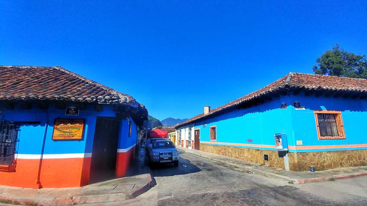 Historische und bunte Häuser in San Cristobal de las Casas