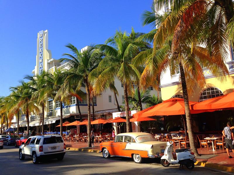 Das Art-Deco-Viertel von Miami Beach
