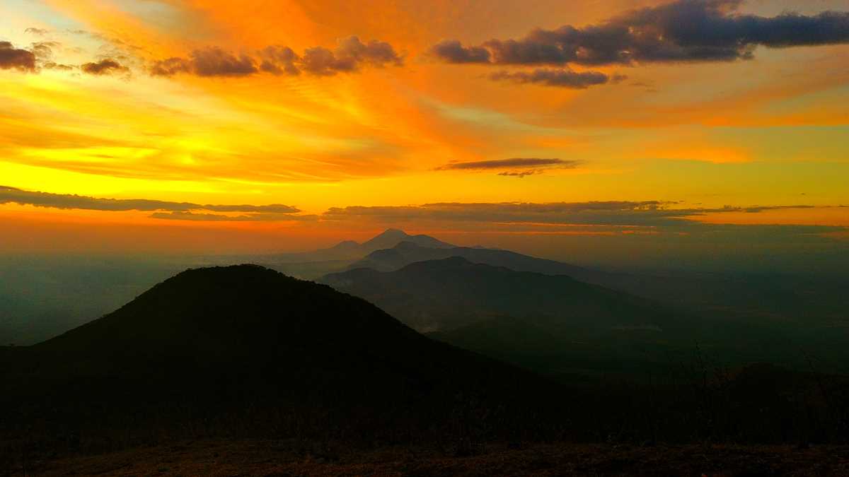 Sonnenuntergang in Nicaragua