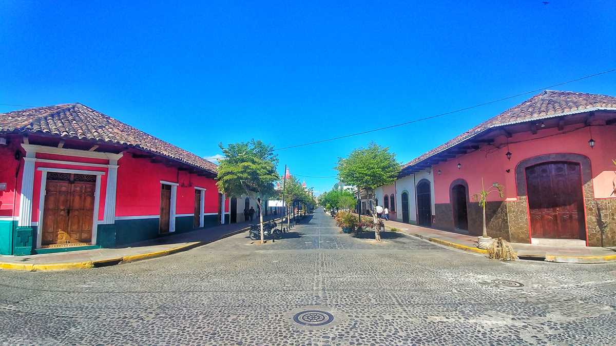 Das wunderschöne historische Stadtzentrum von Granada in Nicaragua