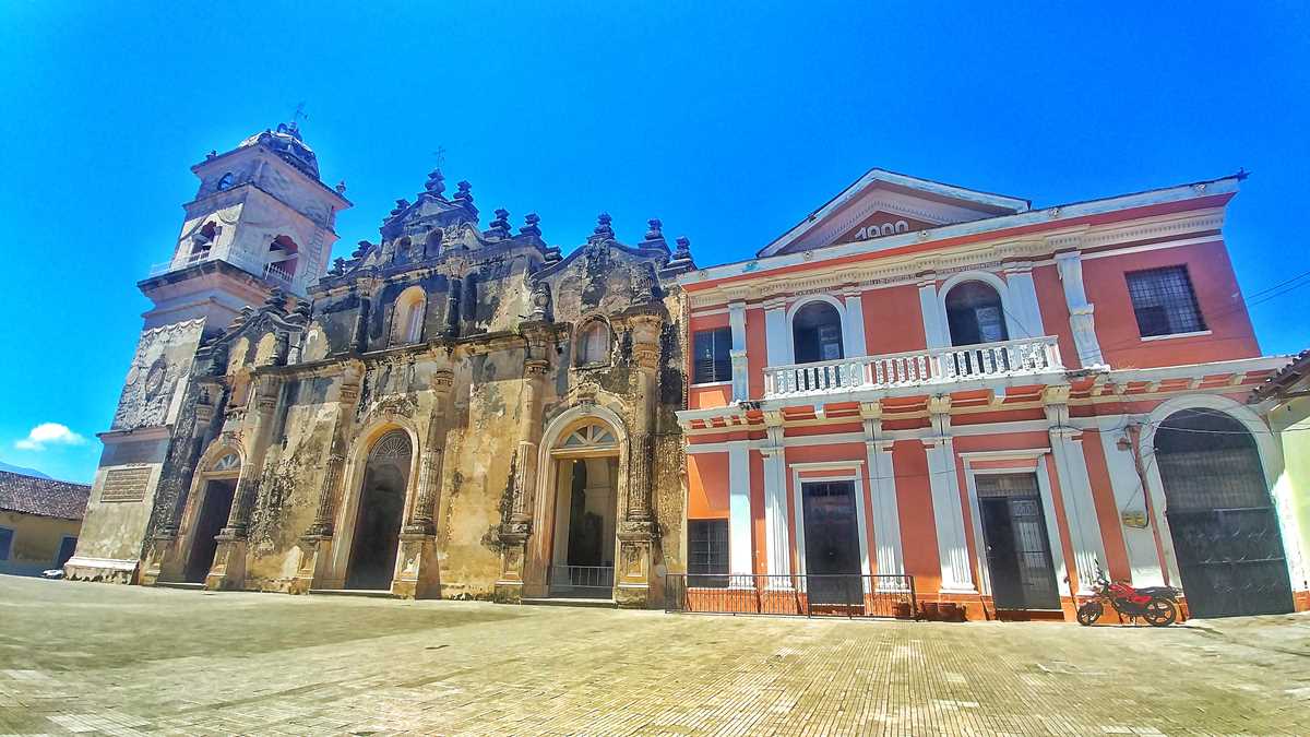 Das wunderschöne historische Stadtzentrum von Granada in Nicaragua