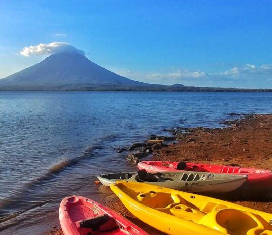 Kayaktour zum Rio Istian auf der Isla Ometepe, Nicaragua