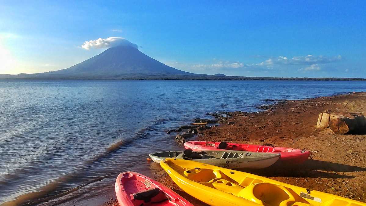 Kayaktour zum Rio Istian auf der Isla Ometepe, Nicaragua