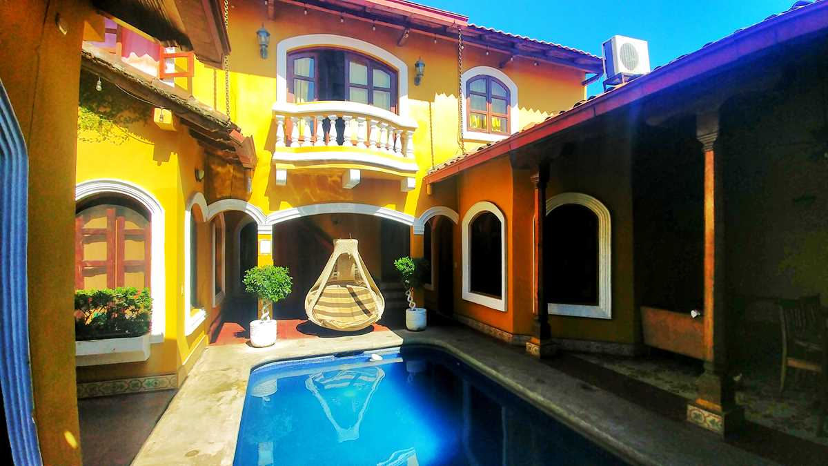 Das Casa del Agua in Granada, Nicaragua