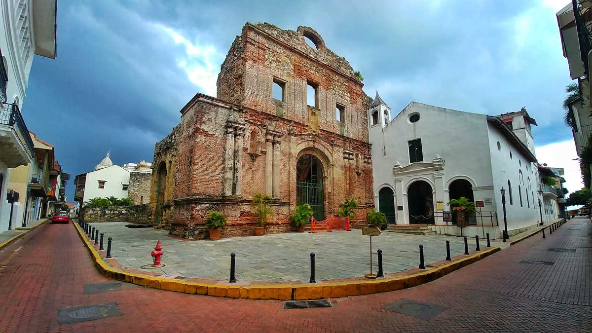 Die sehr hübsche historische Altstadt von Panama-Stadt, die Casco Viejo Panama City