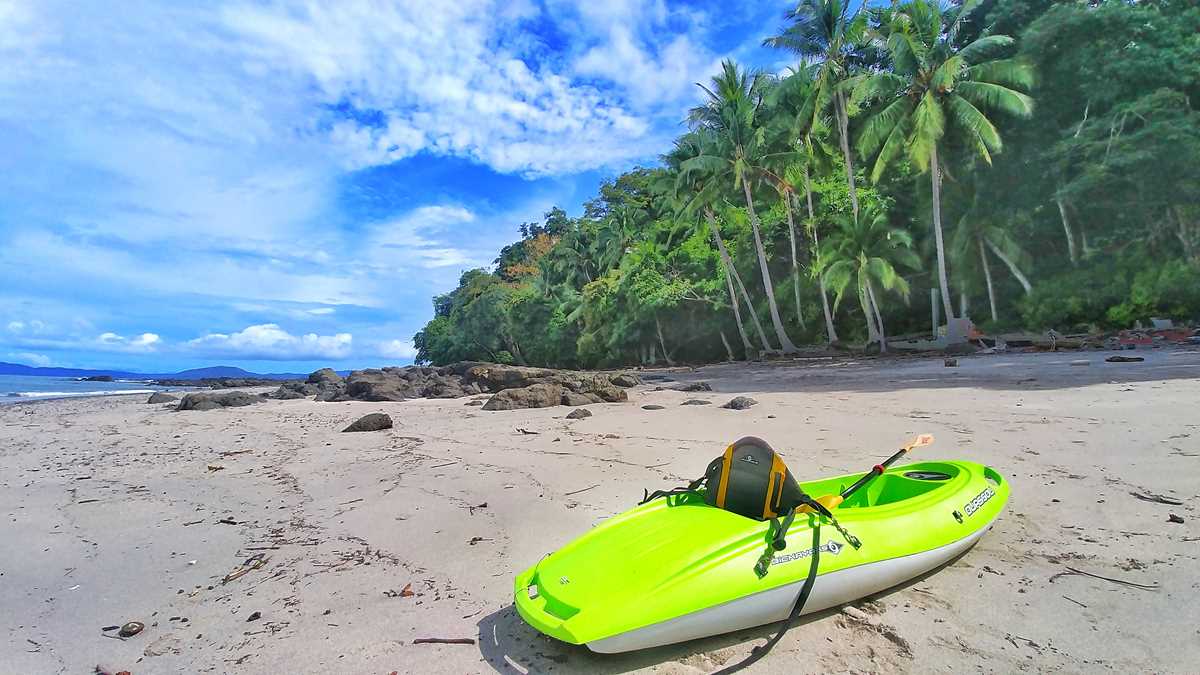 Die Isla Santa Catalina gegenüber des beliebten gleichnamigen Surfer-Orts an der Pazifikküste von Panama