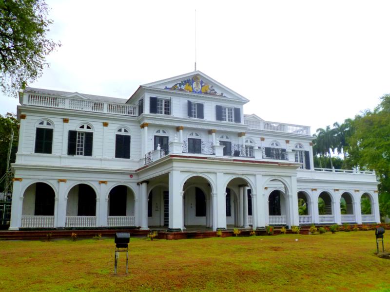 Der Präsidentenpalast von Suriname