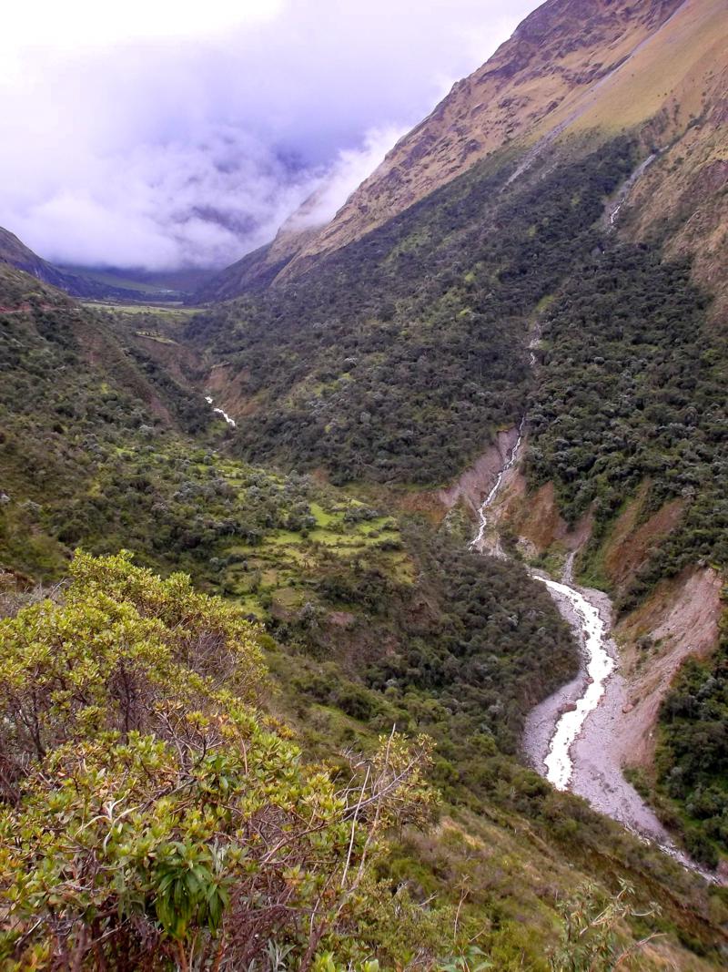 Traumhafte Landschaften während des Salkantay Trek nach Machu Picchu